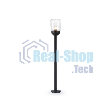 Светильник Ambrella light ST2092 BK/CL черный/прозрачный IP54 E27 max 40W D150*950