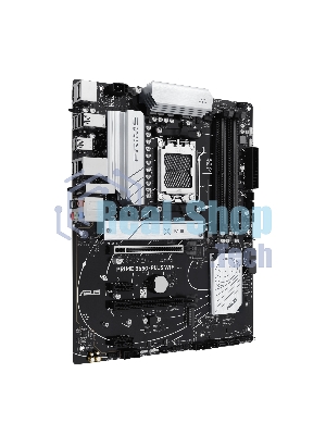 Материнская плата ASUS PRIME B650-PLUS WIFI, AM5, AMD B650, 4xDDR5, 4xSATA, 2xM.2, 1xPCIe 4.0 x16, 2xPCIe 4.0 x1, 1xDP, 1xHDMI, 1x2.5Gb LAN, Wi-Fi 6E, Bluetooth 5.3, 4xUSB-A 10Gbps, 2xUSB-A 5Gbps, 2xUSB-A 2.0, 5x3.5 мм, 7.1, ATX