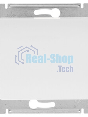 Systeme Electric Glossa Бел Кнопка нажимная, сх.1, 10АХ