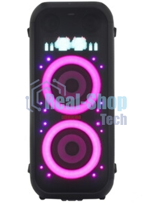 Минисистема LG XBOOM XL9T черный/красный 1000Вт USB BT
