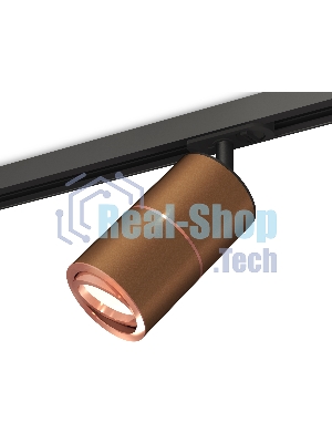 Светильник Ambrella light XT7404004 SCF/PPG/SBK кофе песок/золото розовое полированное/черный песок MR16 GU5.3