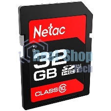 Флеш карта SDHC 32Gb Netac Class 10 UHS-I U1 P600 NT02P600STN-032G-R