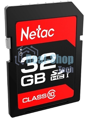 Флеш карта SDHC 32Gb Netac Class 10 UHS-I U1 P600 NT02P600STN-032G-R