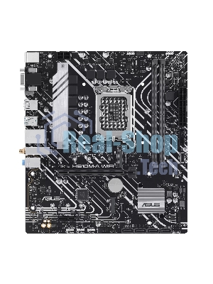 Материнская плата ASUS PRIME H610M-A WIFI, LGA 1700, Intel H610, 2xDDR5, 4xSATA, 2xM.2, 1xPCIe 4.0 x16, 1xDP, 1xHDMI, 1xVGA, 1x1Gb LAN, 1xUSB 3.2 Gen 2, 4xUSB 2.0, 3x3.5 мм, 7.1, mATX