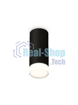 Светильник Ambrella Light XS7443014 SBK/FR/CL черный песок/белый матовый/прозрачный MR16 GU5.3 (C7443, N7160)