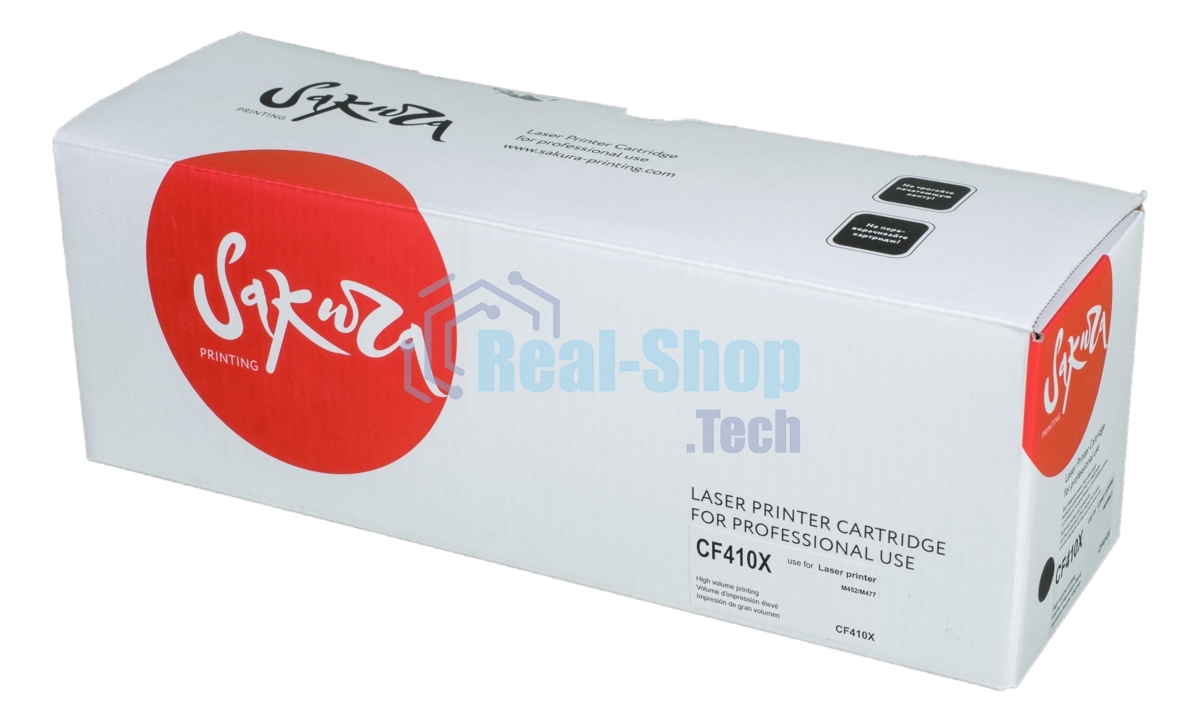 Картридж лазерный Sakura CF410X для HP LaserJet Pro M452nw, M452dn, M477fnw, M477fdw, M477fdn, M377dw, черный, 6500 к.
