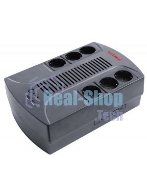 Источник бесперебойного питания ИБП Info PDU 600В.А Schuko (6) USB для зарядки (2) USB + RJ11 DKC INFOPDU600