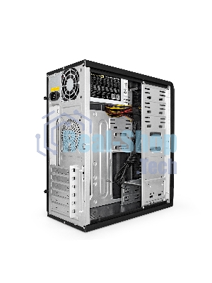 Компьютерный корпус Miditower ExeGate EX283216RUS CP-603UB-CP400 (ATX, БП CP400 с вент. 8см, 2*USB+2*USB 3.0, аудио, блокировка, черный)