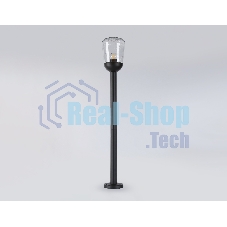 Светильник Ambrella light ST2092 BK/CL черный/прозрачный IP54 E27 max 40W D150*950