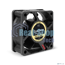 Вентилятор для корпуса ExeGate ExtraPower EP06025S2P черный, 60 мм, 4500 об/мин, 31 дБ, 2 pin