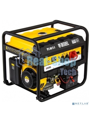 Электрогенератор бензиновый Denzel PS 80 E-3, 6.5 кВт, 85 дБ, 87 кг