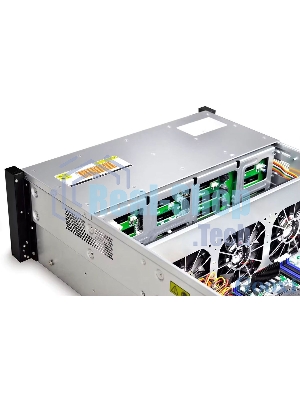 Серверный корпус Gooxi RMC4124-670-HSE-D 4U 24bay chassis,Expander backplane rear 2*2.5