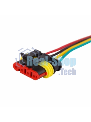 Автомобильный разъем гнездо с проводом 20 см(3-контактный) DJ7031-1.5-21