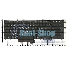 Клавиатура для ноутбука Lenovo ThinkPad Edge E530 E535 E530c черная