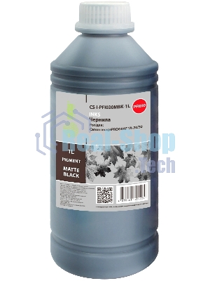 Чернила Cactus CS-I-PFI030MBK-1L PFI-030 черный матовый 1000мл для Canon imagePROGRAF TA-20/30