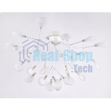 Светильник Ambrella light TR3011/27 WH/FR белый/матовый G4/27 max 20W D730*430