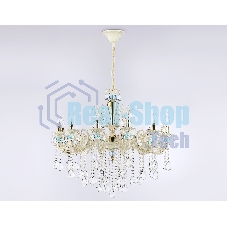 Светильник Ambrella light TR4929/12 GD/WH/CL золото/белый/прозрачный E14*12 max 40W D910*680