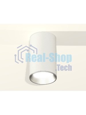 Светильник Ambrella Light XS6322003 SWH/PSL белый песок/серебро полированное MR16 GU5.3 (C6322, N6104)