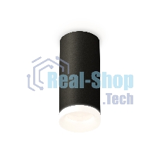 Светильник Ambrella Light XS7443015 SBK/FR черный песок/белый матовый MR16 GU5.3 (C7443, N7165)