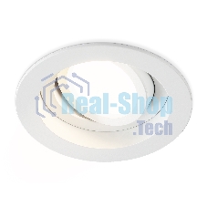 Встраиваемый поворотный точечный светильник Ambrella light TN102755 WH белый IP20 GU5.3 D98*32