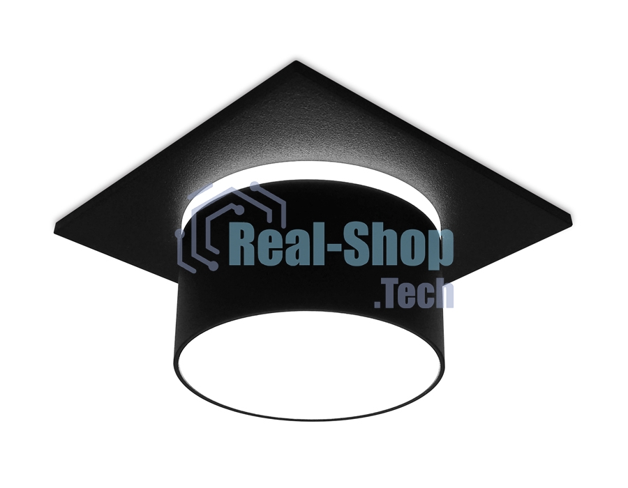 Светильник Ambrella light TN326 SBK черный песок GU5.3 92*92*60