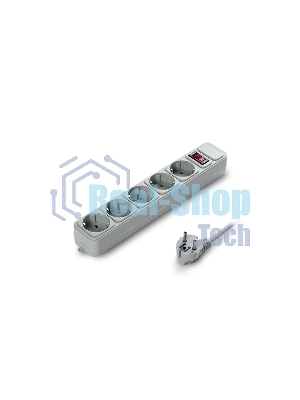 Сетевой фильтр Exegate SP-5-1.8G (5 розеток, 1.8 м, евровилка, серый)