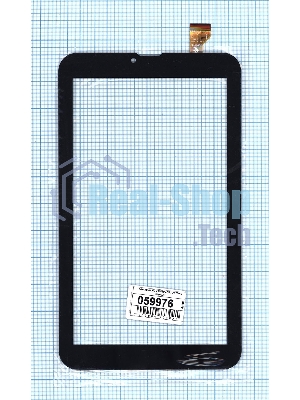 Сенсорное стекло (тачскрин) XC-PG0900-061-FPC-A2, черное