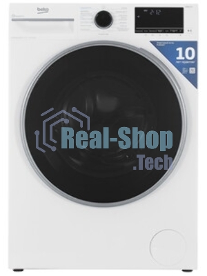 Стирально-сушильная машина Beko B3DFR57H23W белый, загрузка фронтальная 7,5 кг, 1200 об/мин., класс: В