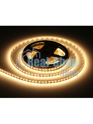 Светодиодная лента GS1101 2835 120Led/ 9.6W m/ 12V IP20 3000K/ 5000*8*1.2mm (2 конт.)