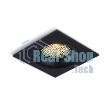 Светильник встраиваемый Ambrella light TN102729 BK черный GU5.3 92*92*23