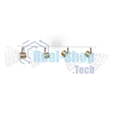 Светильник Ambrella light TR8603/4 WH/GD белый/золото E27*4 max 40W 465*154*230