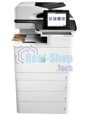 МФУ лазерное HP Color LaserJet Enterprise Flow MFP M776z (3WT91A), A3, цветной, печ. до 46 стр/мин. (А4) до 26 стр/мин. (А3), скан. до 120 стр/мин., 1200 x 1200 dpi (печать) 600x600dpi (скан.), USB, RJ-45, Air Print, Mopria