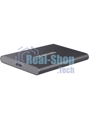 Внешний SSD Samsung T7, 2TB, USB 3.2 Gen 2 Type-C, R/W 1050/1000, титан