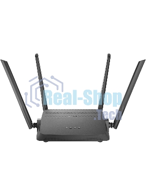 Роутер беспроводной D-Link DIR-825/RU/R7 (DIR-825/RU/R7A) AC1200 10/100/1000BASE-T черный