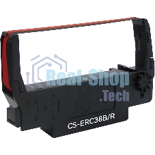 Картридж матричный Cactus CS-ERC38B/R черный/красный для Epson ERC 30/34/38, UT2000/4000