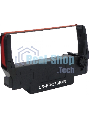 Картридж матричный Cactus CS-ERC38B/R черный/красный для Epson ERC 30/34/38, UT2000/4000