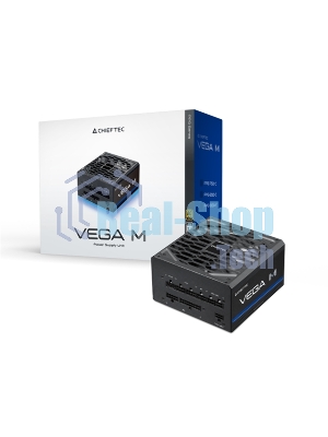 Блок питания Chieftec Vega M PPG-750-C (ATX 3.1, 750W, 80 PLUS GOLD, Active PFC, 135mm fan, Gen5 PCIe, Full Cable Management) Retail