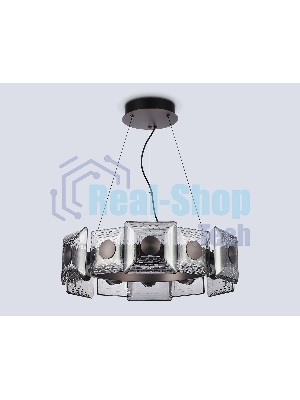 Светильник Ambrella light LH31024 GR/SM серый/дымчатый 56W 3000K D570*150