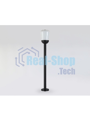 Светильник Ambrella light ST2095 BK/FR черный/белый матовый IP54 E27 max 40W D150*950
