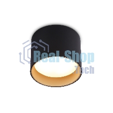 Светильник Ambrella light TN5306 BK/GD черный/золото GX53 max 15W D83*65