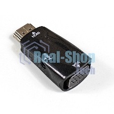 Переходник ExeGate EX284927RUS HDMI-VGA ExeGate EX-HDMIM-VGAF-C (19M/15F)