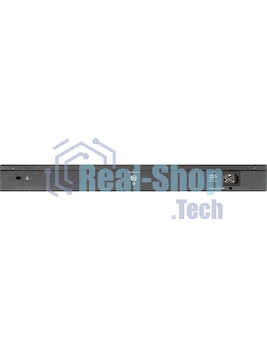 Коммутатор настраиваемый L2 D-Link DGS-1100-26MPPV2/A3A с 24 портами 10/100/1000Base-T и 2 комбо-портами 1000Base-T/SFP (порты 1-24 PoE 802.3af/at, порты 21-24 PoE 802.3bt, PoE-бюджет 525 Вт)