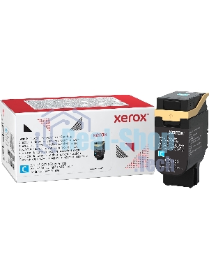 Картридж лазерный стандартный, синий Xerox VLC410/415 (2000 страниц)/Cyan Standard Capacity Toner Cartridge, Xerox VLC410/415 (2,000 Pages)