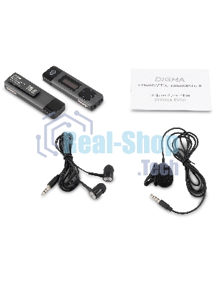 Диктофон Цифровой Digma DiVoice RV50 8Gb черный