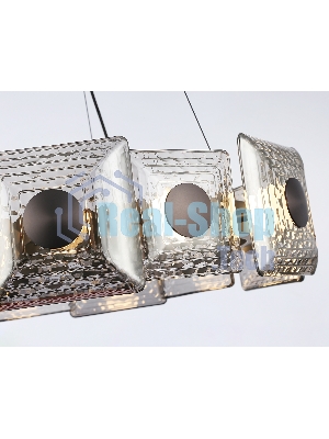 Светильник Ambrella light LH31024 GR/SM серый/дымчатый 56W 3000K D570*150