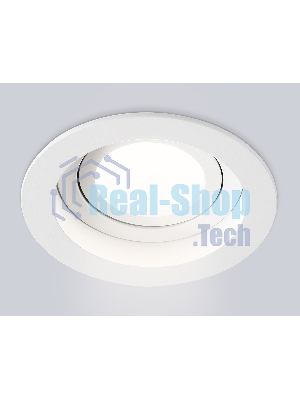 Встраиваемый поворотный точечный светильник Ambrella light TN102755 WH белый IP20 GU5.3 D98*32