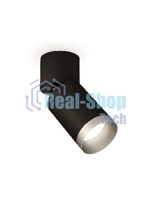 Светильник Ambrella Light XM6313043 SBK/BK/MCH черный песок/черный/хром матовый MR16 GU5.3 (A2221, C6313, N6133)