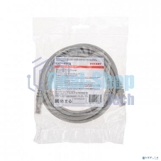 Патч-корд U/UTP Rexant cat.6, RJ45-RJ45, неэкранированный, 26AWG, LSZH, серый, 3 м