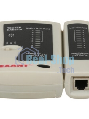 Тестер кабеля Rexant RJ-45+RJ-11 468