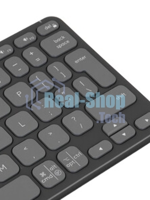 Клавиатура Logitech Keys to Go 2 беспроводная, Bluetooth, серый, английская раскладка